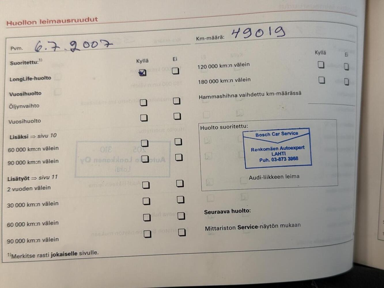 Audi A4 vaihtoauto