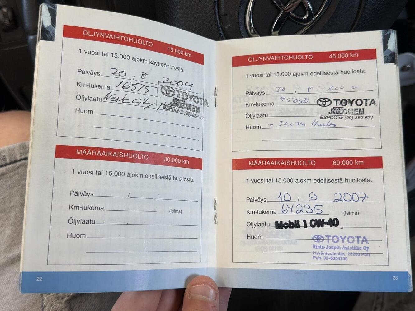 Toyota Corolla vaihtoauto