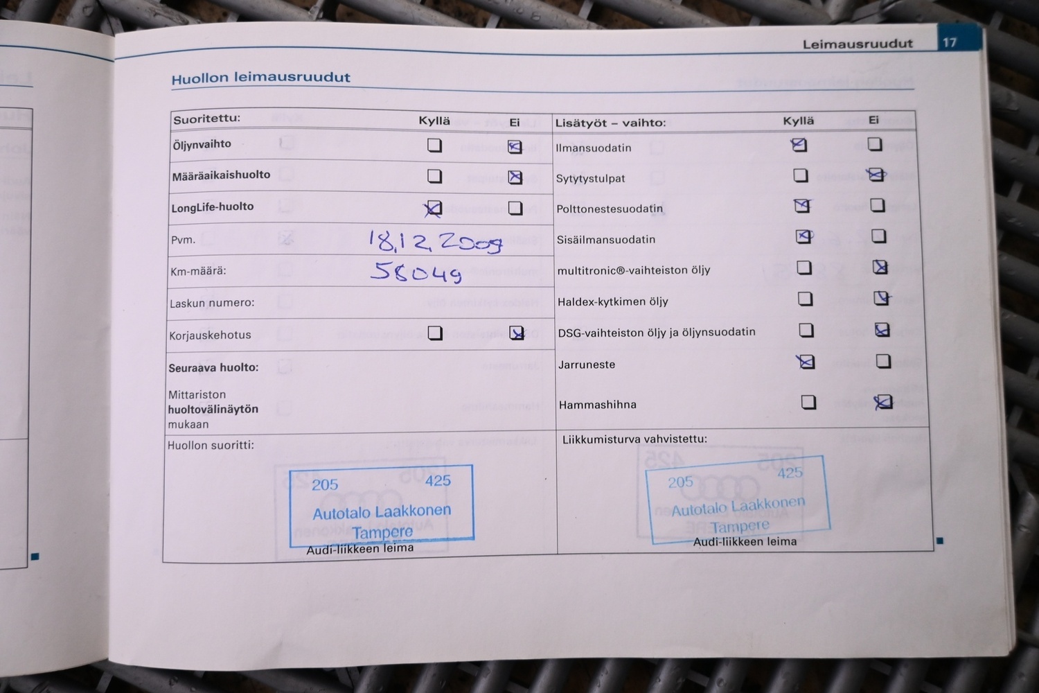 Audi A6 vaihtoauto