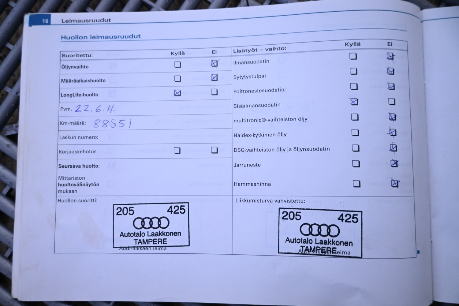 Audi A6 vaihtoauto