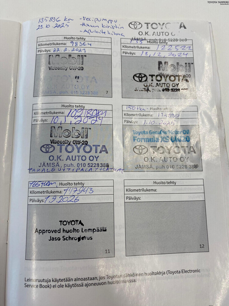Toyota Auris vaihtoauto