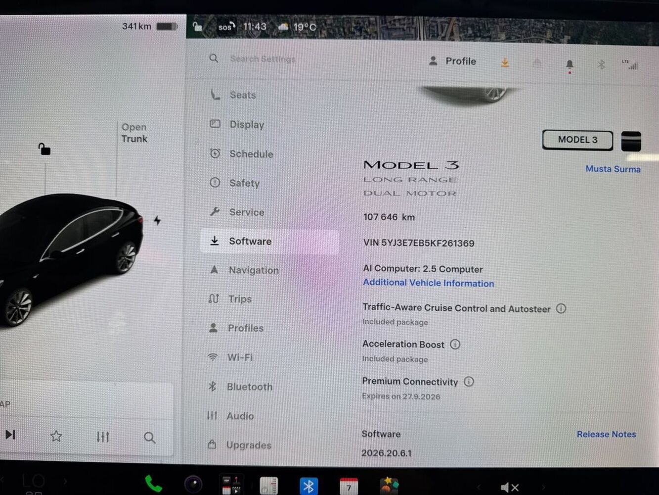 Tesla Model 3 vaihtoauto