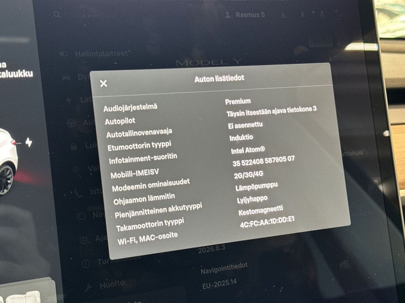 Tesla Model Y vaihtoauto