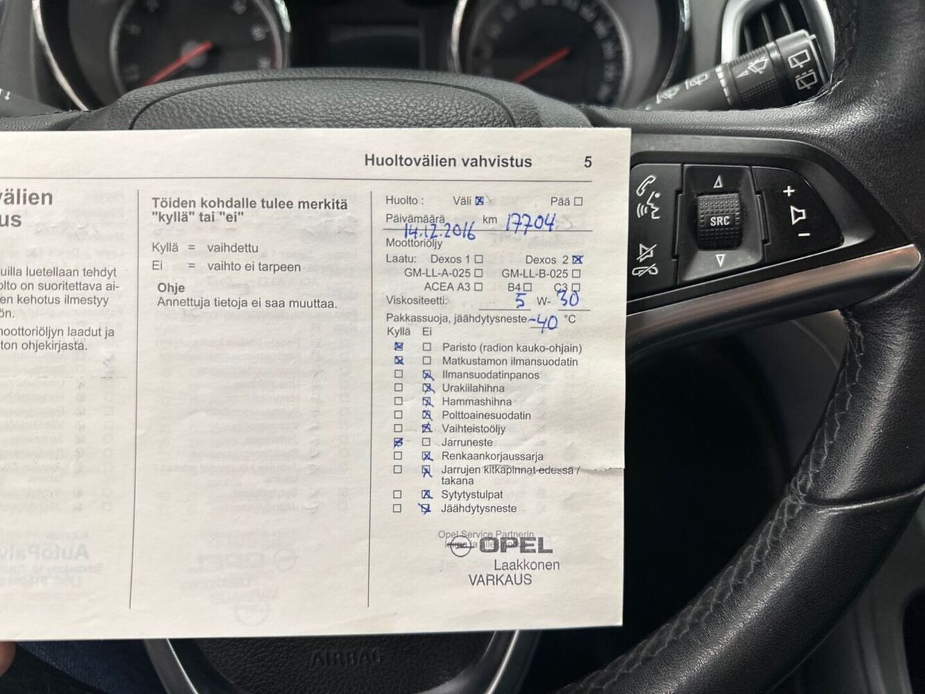 Opel Astra vaihtoauto