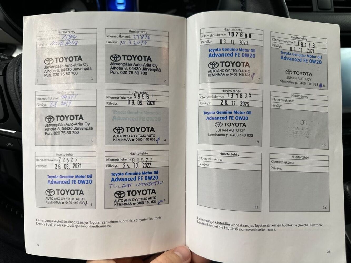 Toyota Avensis vaihtoauto