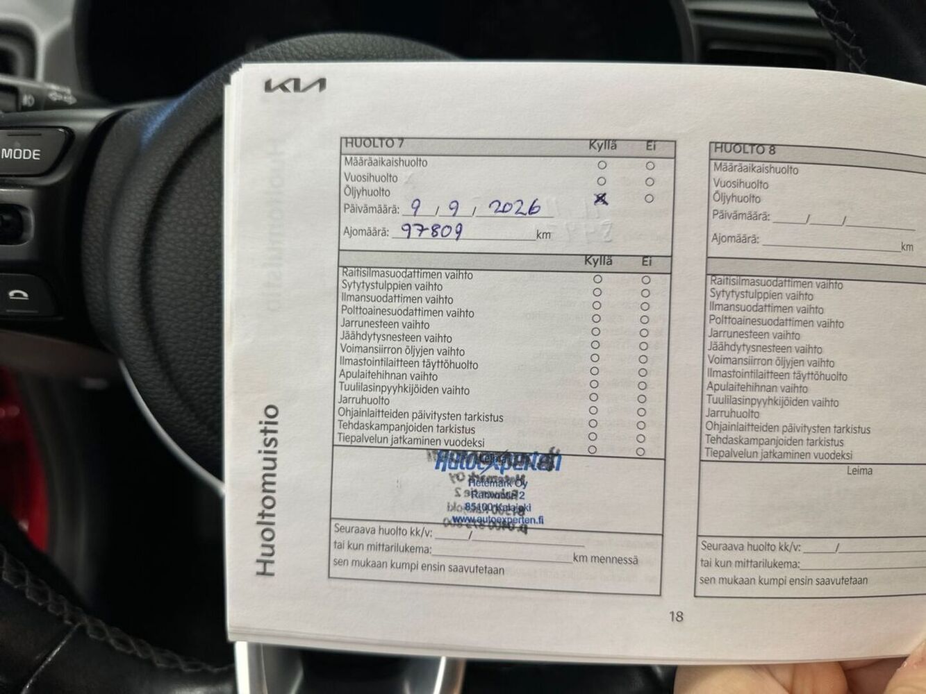 Kia Rio vaihtoauto