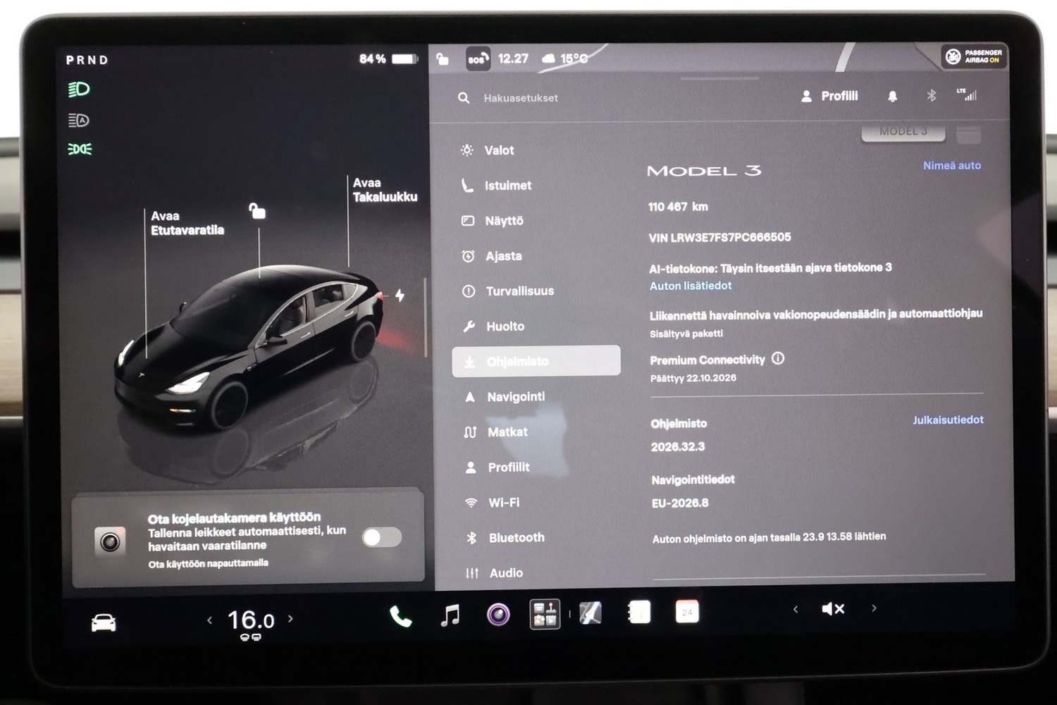 Tesla Model 3 vaihtoauto