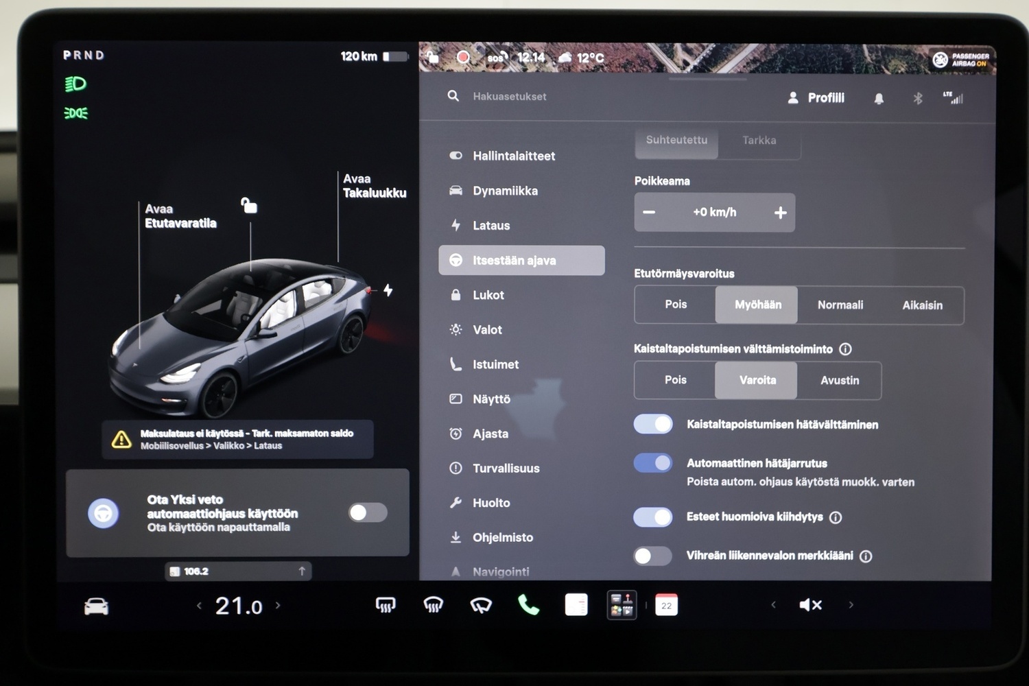Tesla Model 3 vaihtoauto
