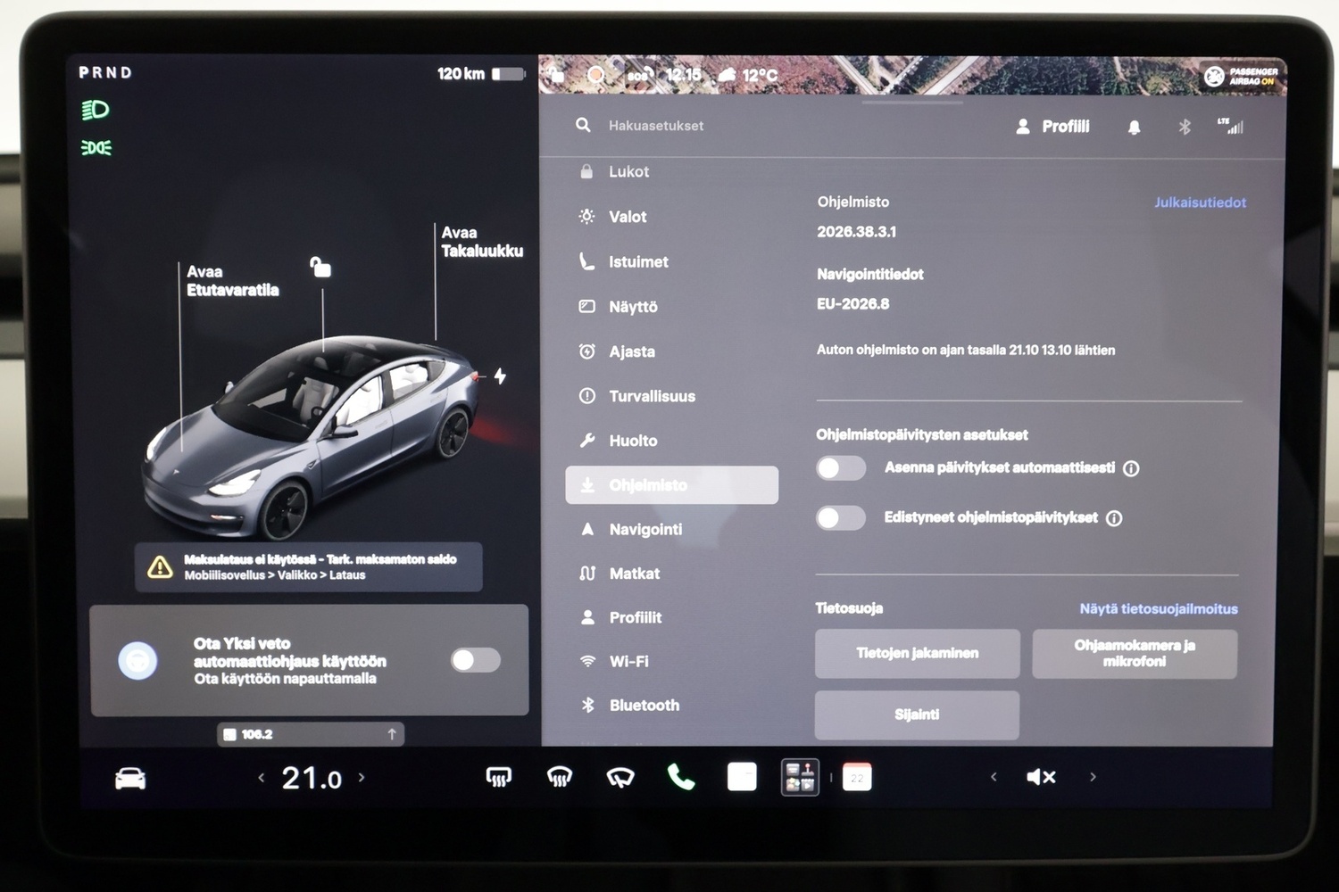 Tesla Model 3 vaihtoauto