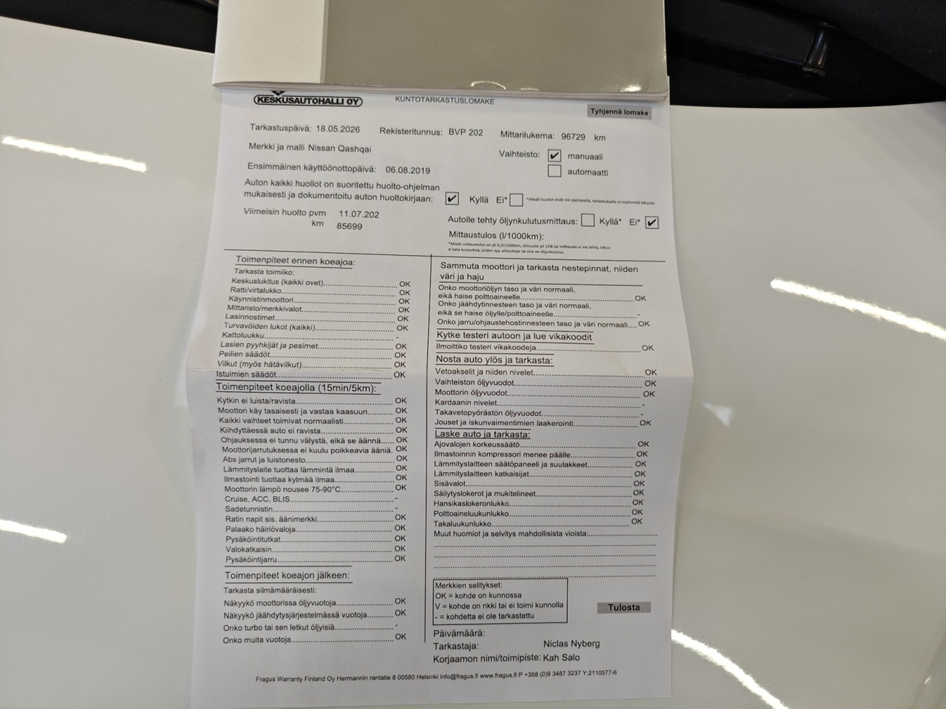 Nissan Qashqai vaihtoauto