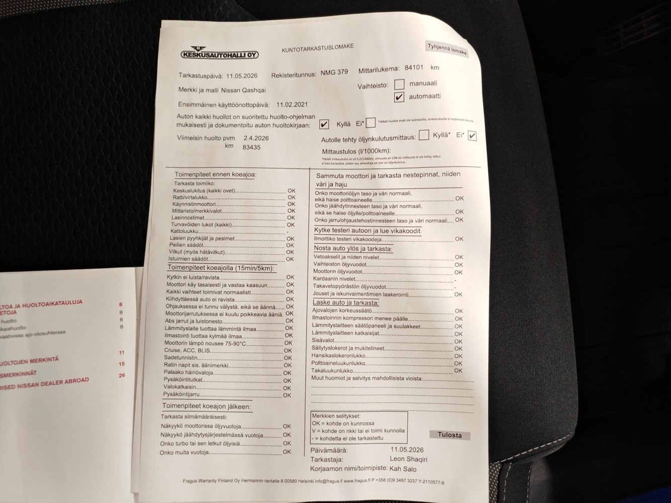 Nissan Qashqai vaihtoauto