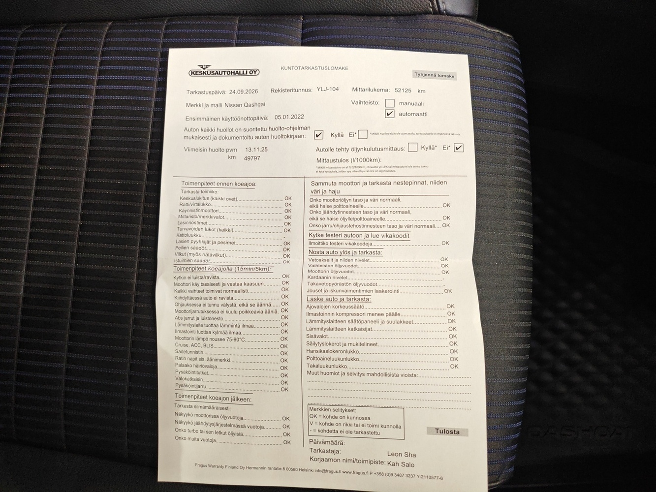 Nissan Qashqai vaihtoauto