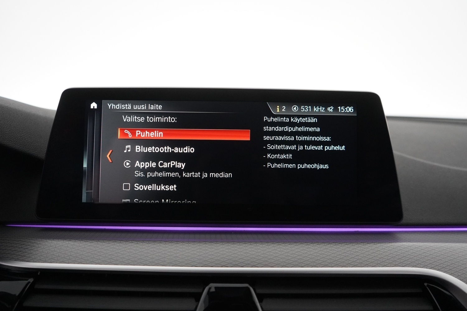BMW 520 vaihtoauto