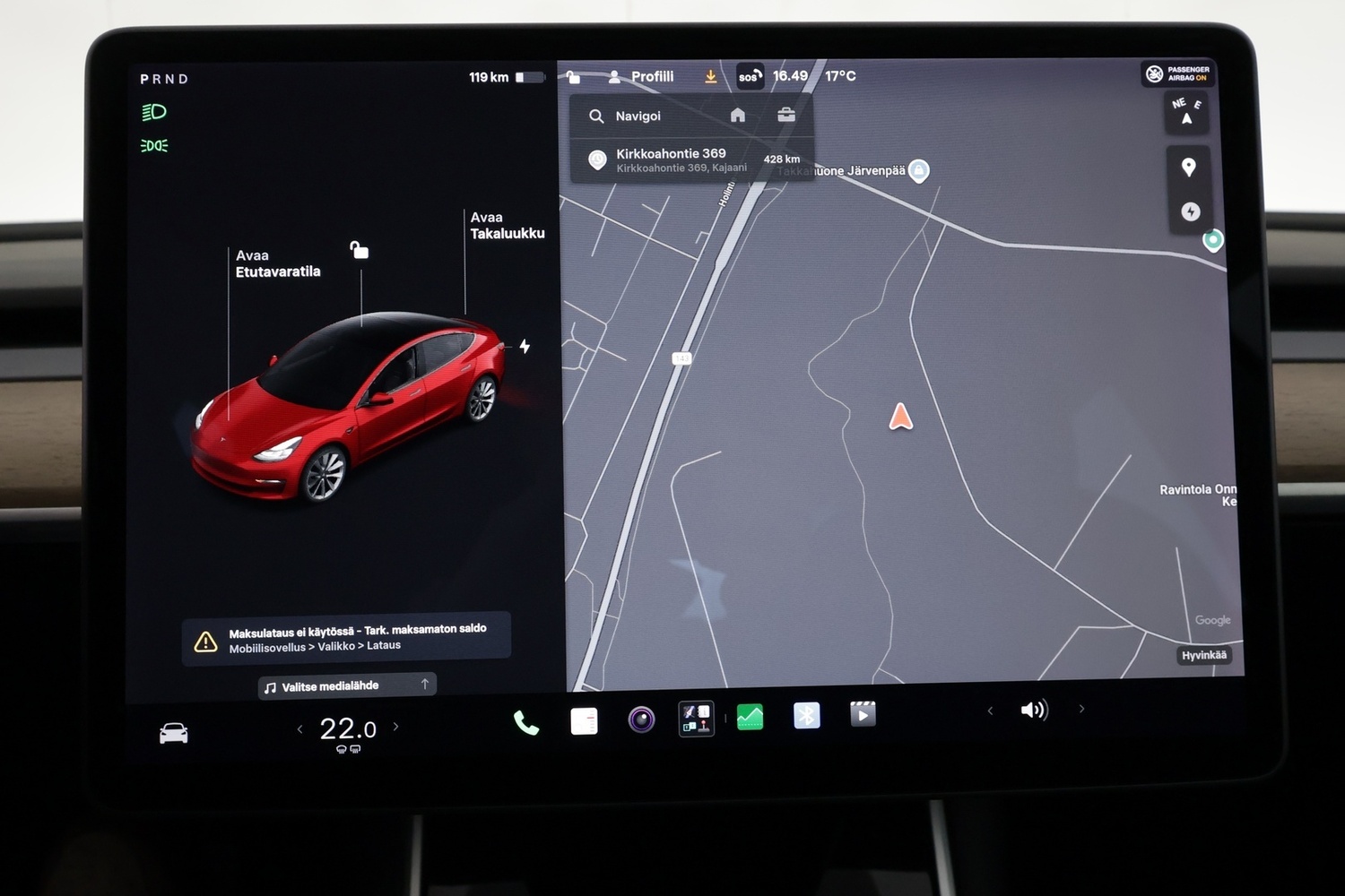 Tesla Model 3 vaihtoauto