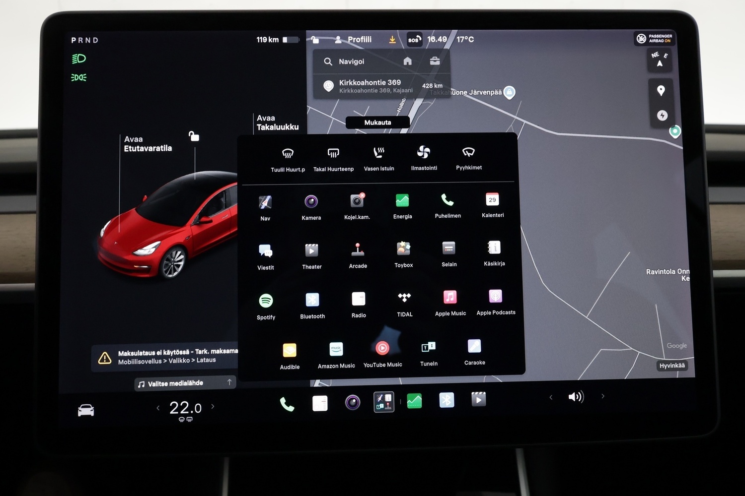 Tesla Model 3 vaihtoauto
