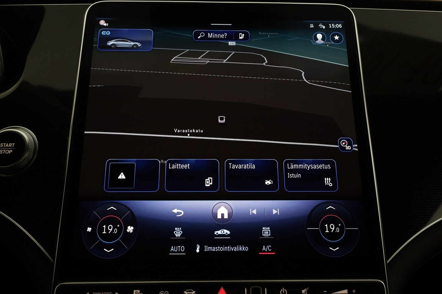 Mercedes-Benz EQE vaihtoauto