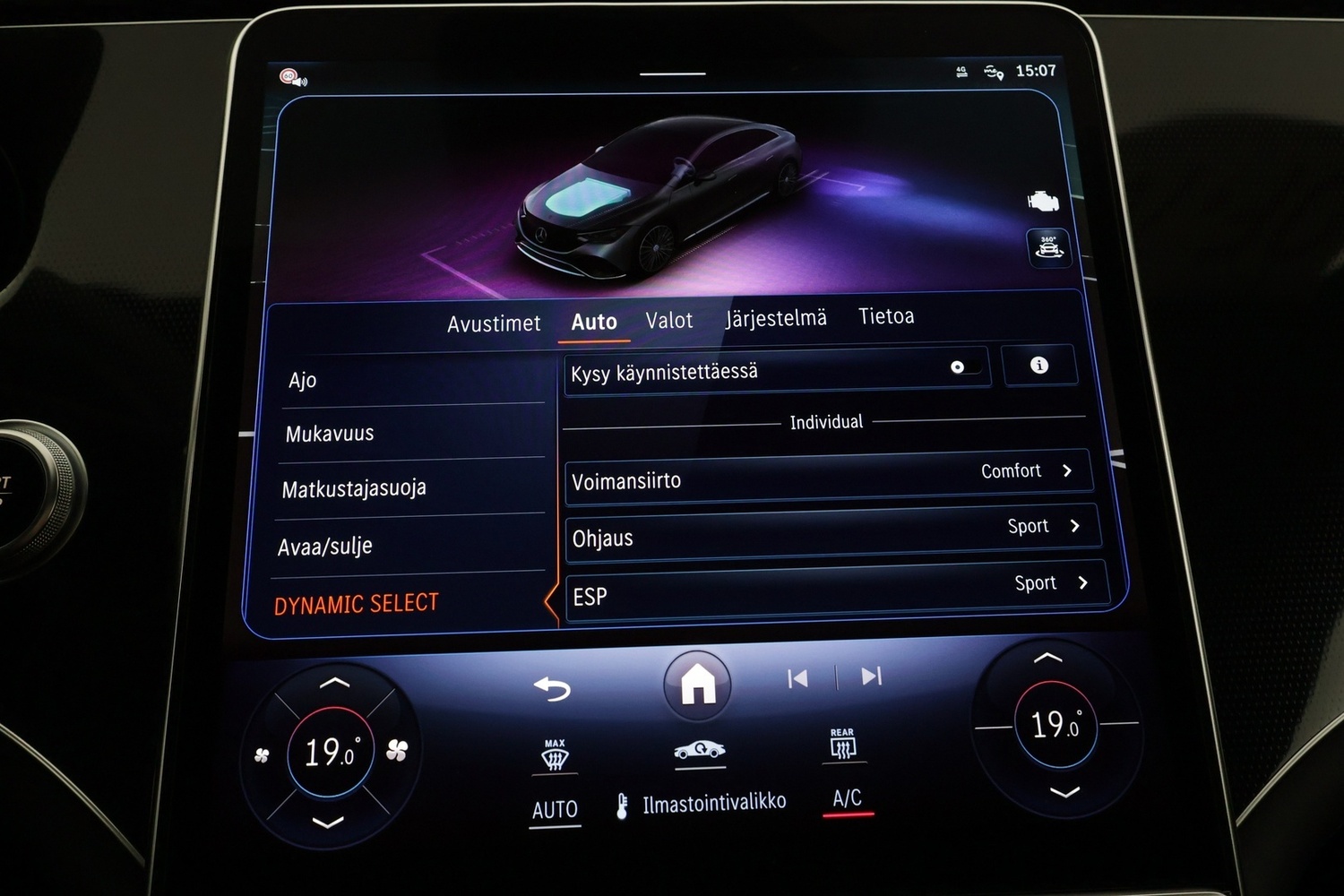 Mercedes-Benz EQE vaihtoauto
