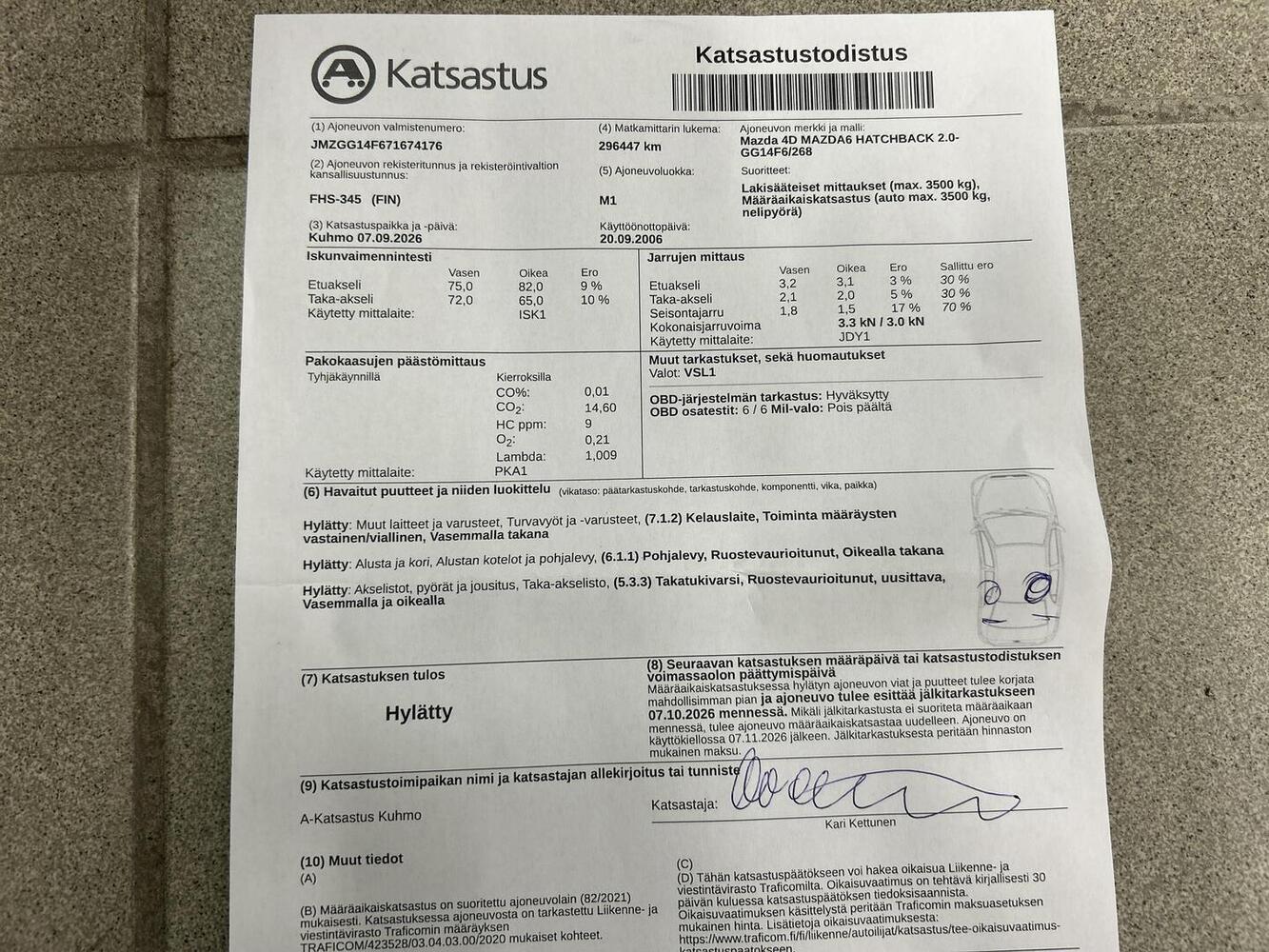 Mazda 6 vaihtoauto