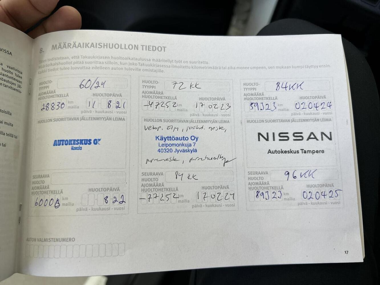 Nissan Leaf vaihtoauto