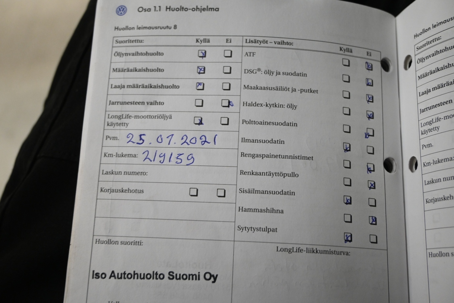 Volkswagen Passat vaihtoauto