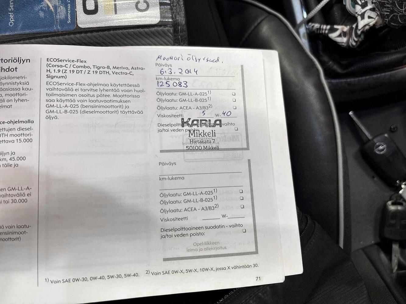 Opel Astra vaihtoauto