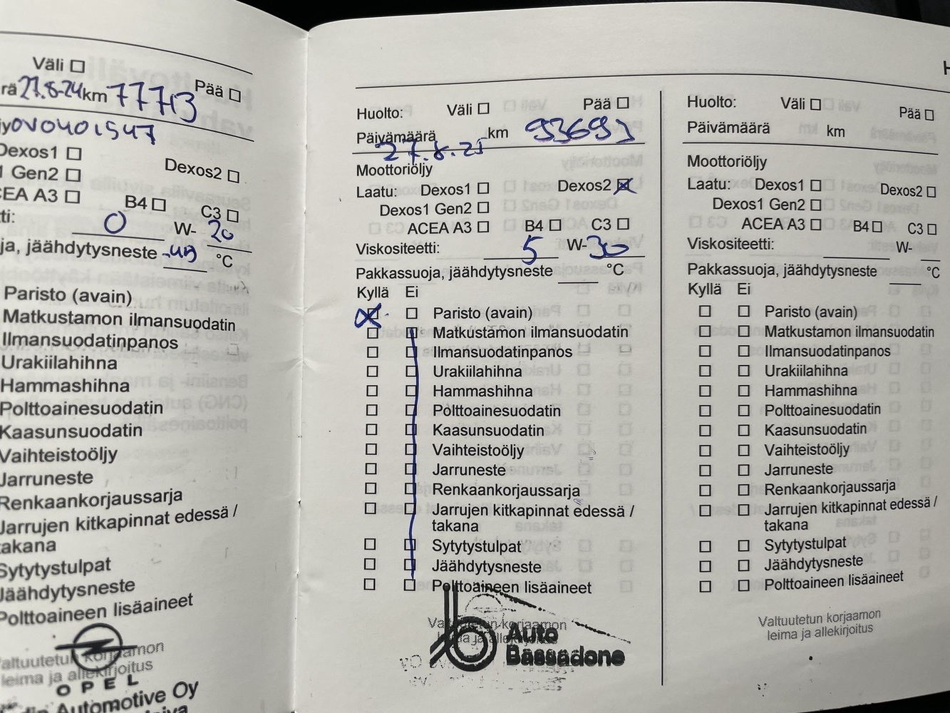 Opel Astra vaihtoauto