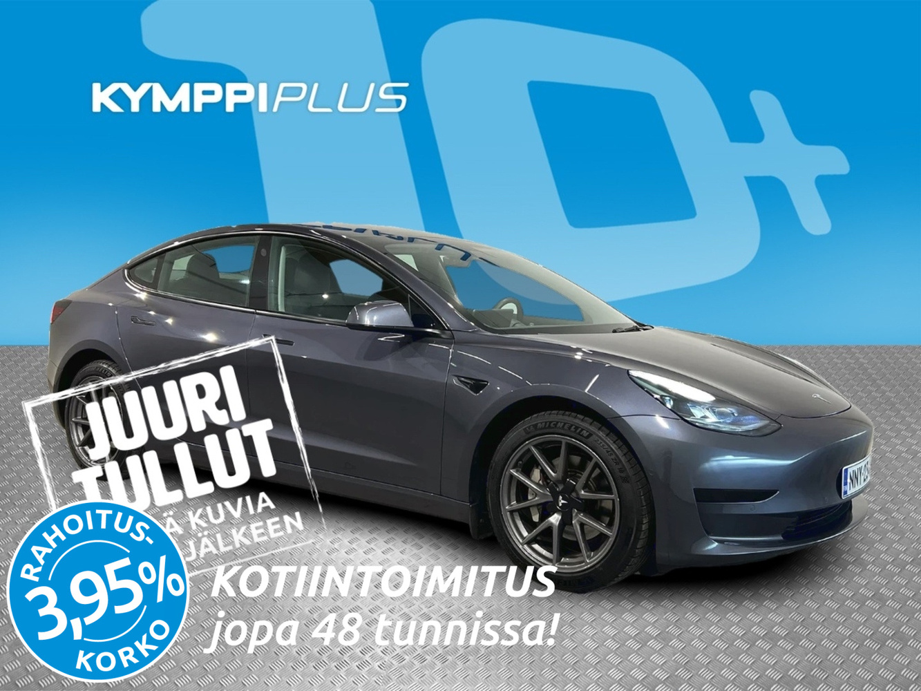 Tesla Model 3 vaihtoauto