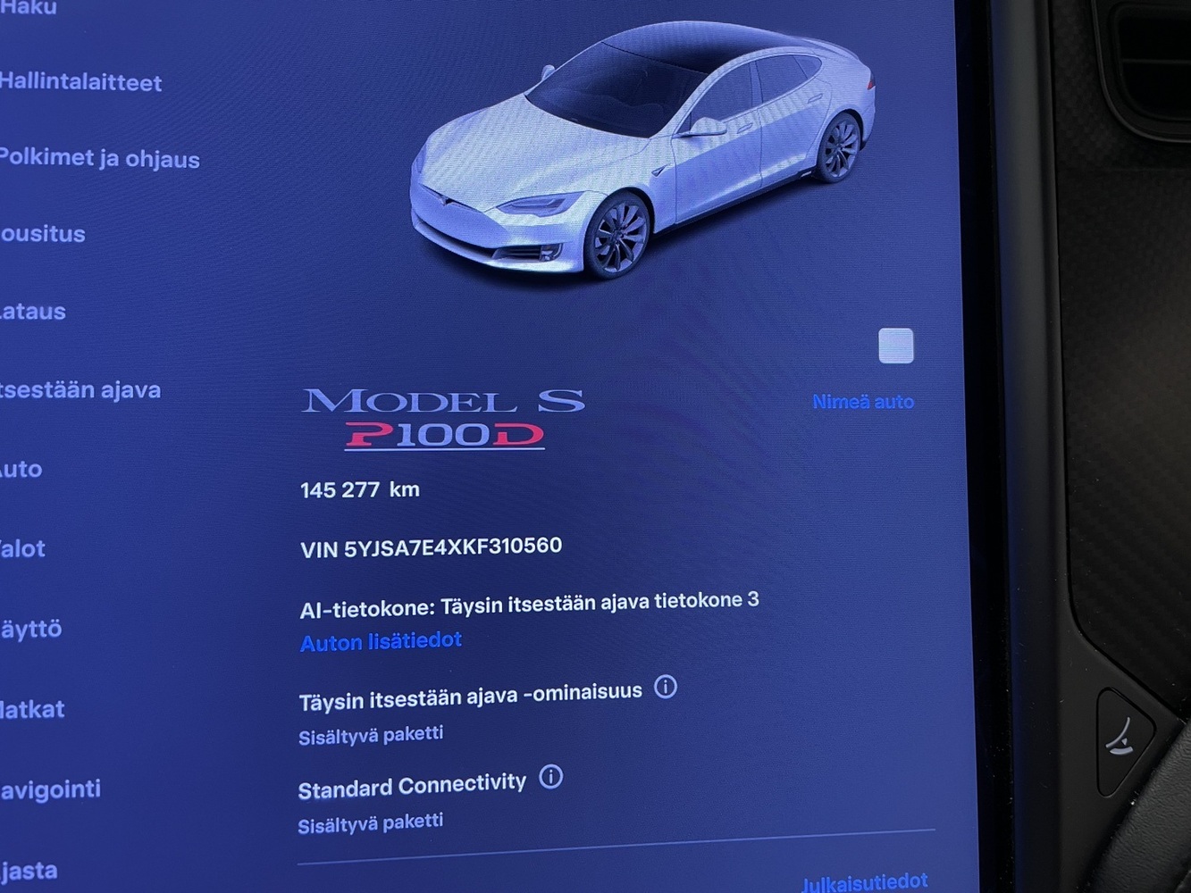 Tesla Model S vaihtoauto