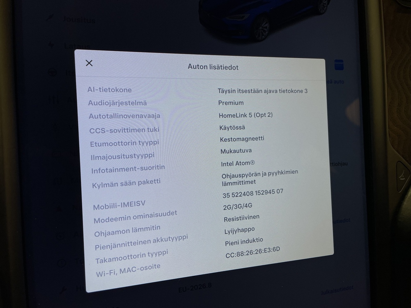 Tesla Model S vaihtoauto