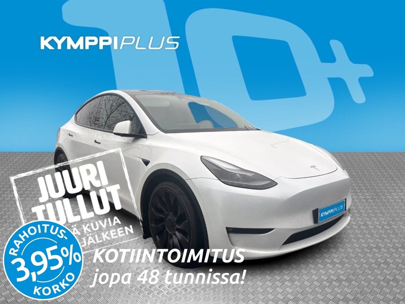 Tesla Model Y vaihtoauto