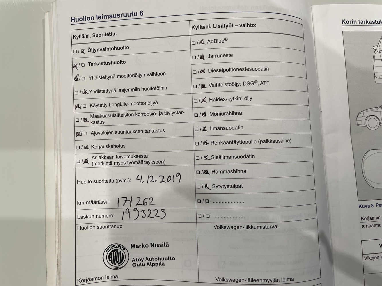 Volkswagen Passat vaihtoauto