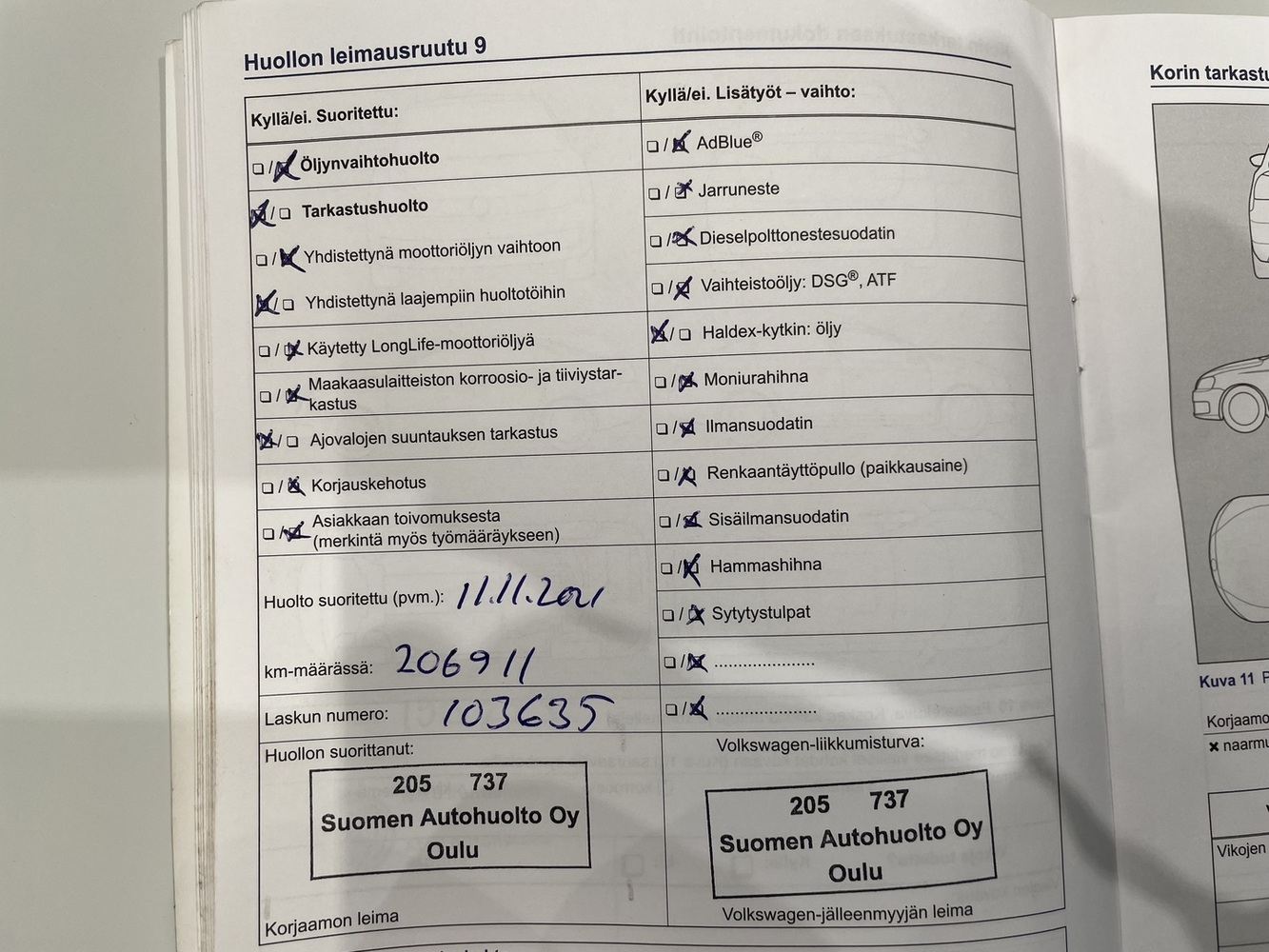 Volkswagen Passat vaihtoauto