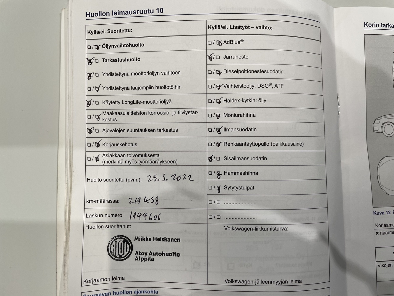 Volkswagen Passat vaihtoauto