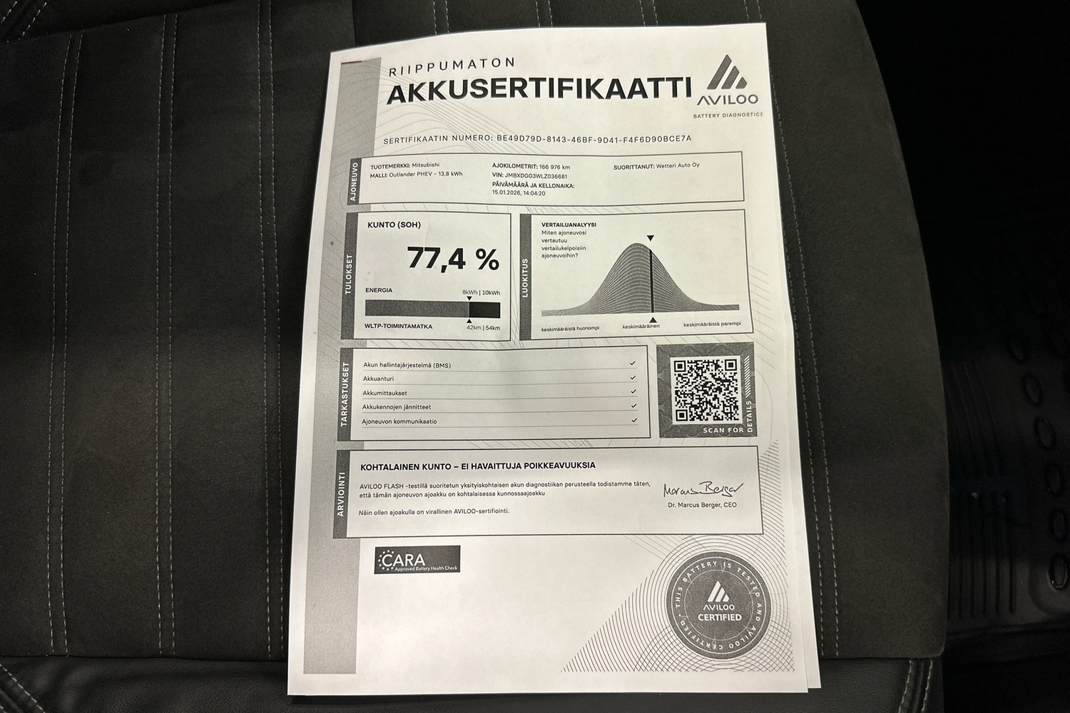 Mitsubishi Outlander PHEV vaihtoauto