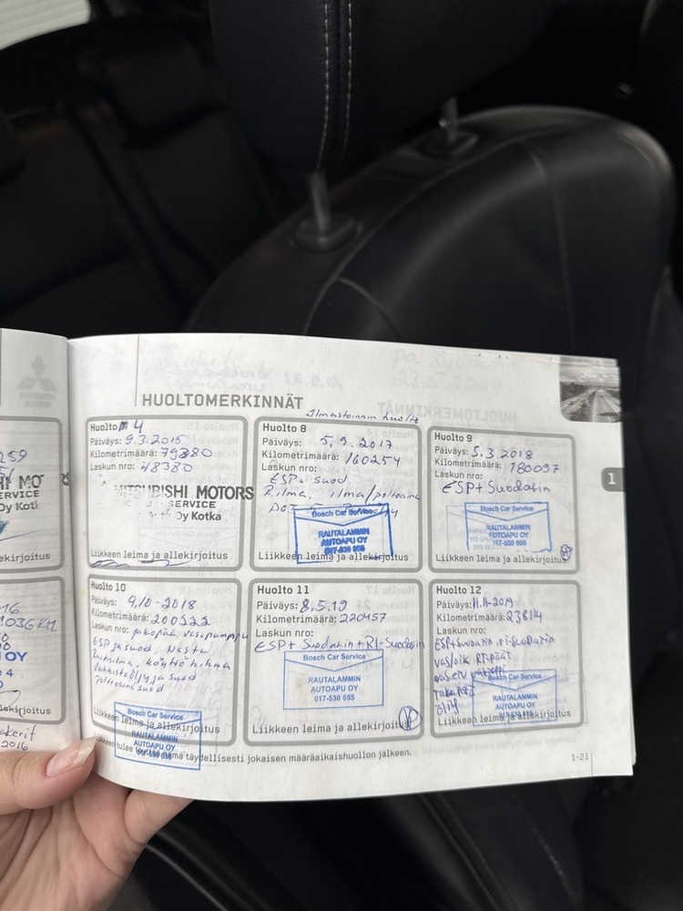 Mitsubishi Outlander vaihtoauto