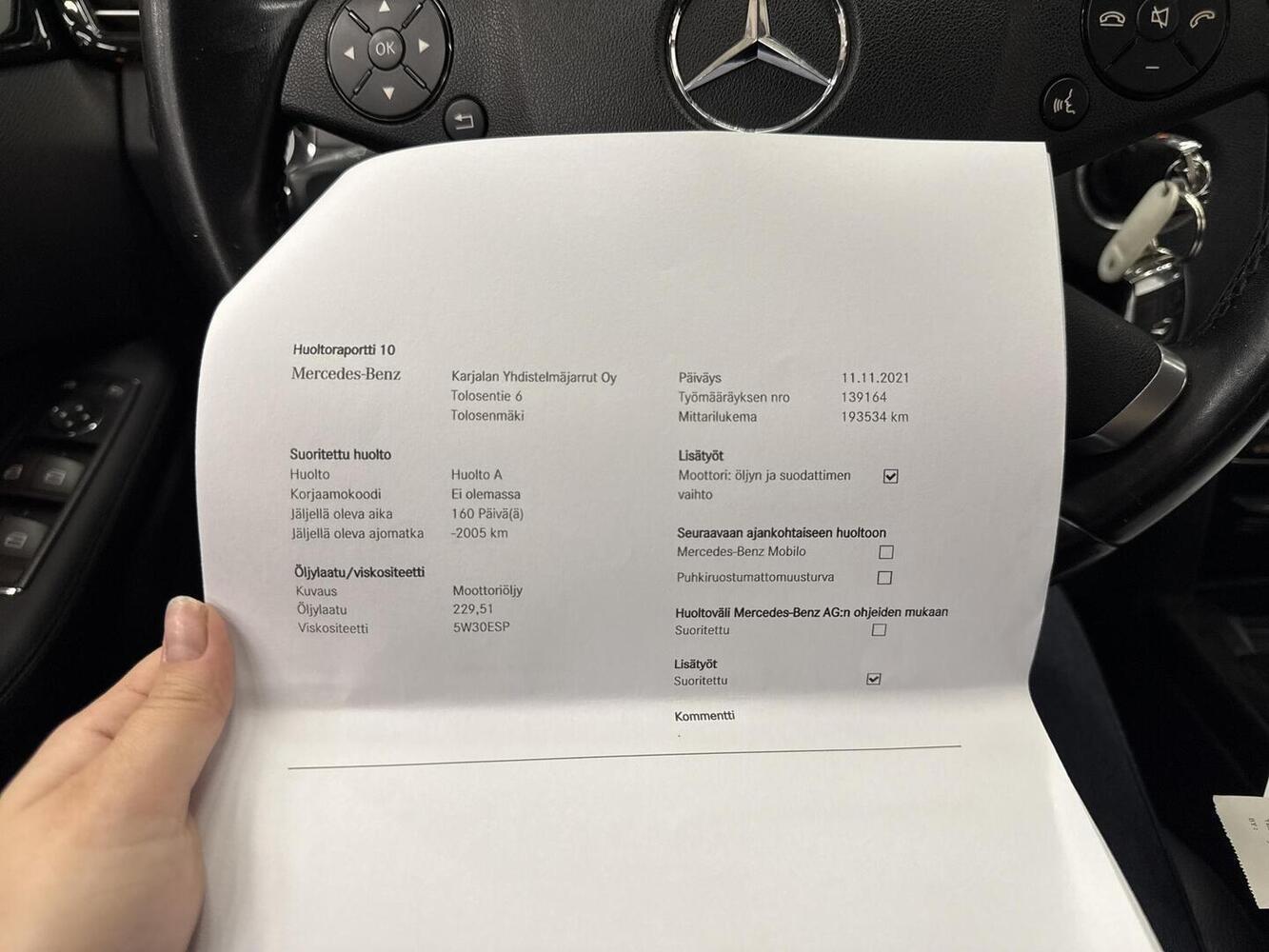 Mercedes-Benz E vaihtoauto
