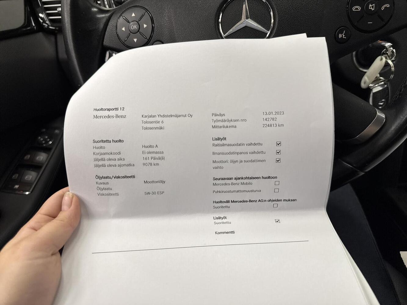 Mercedes-Benz E vaihtoauto