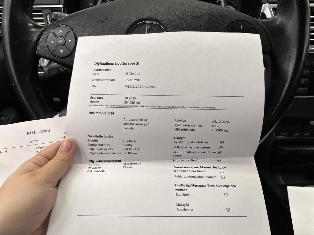 Mercedes-Benz E vaihtoauto