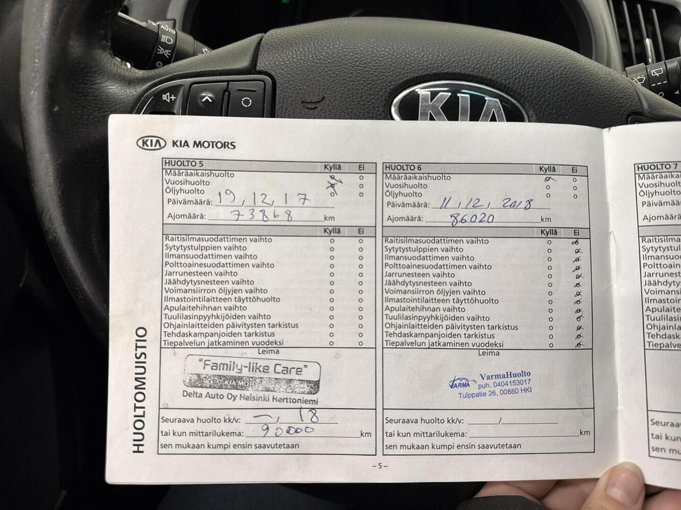 Kia Sportage vaihtoauto