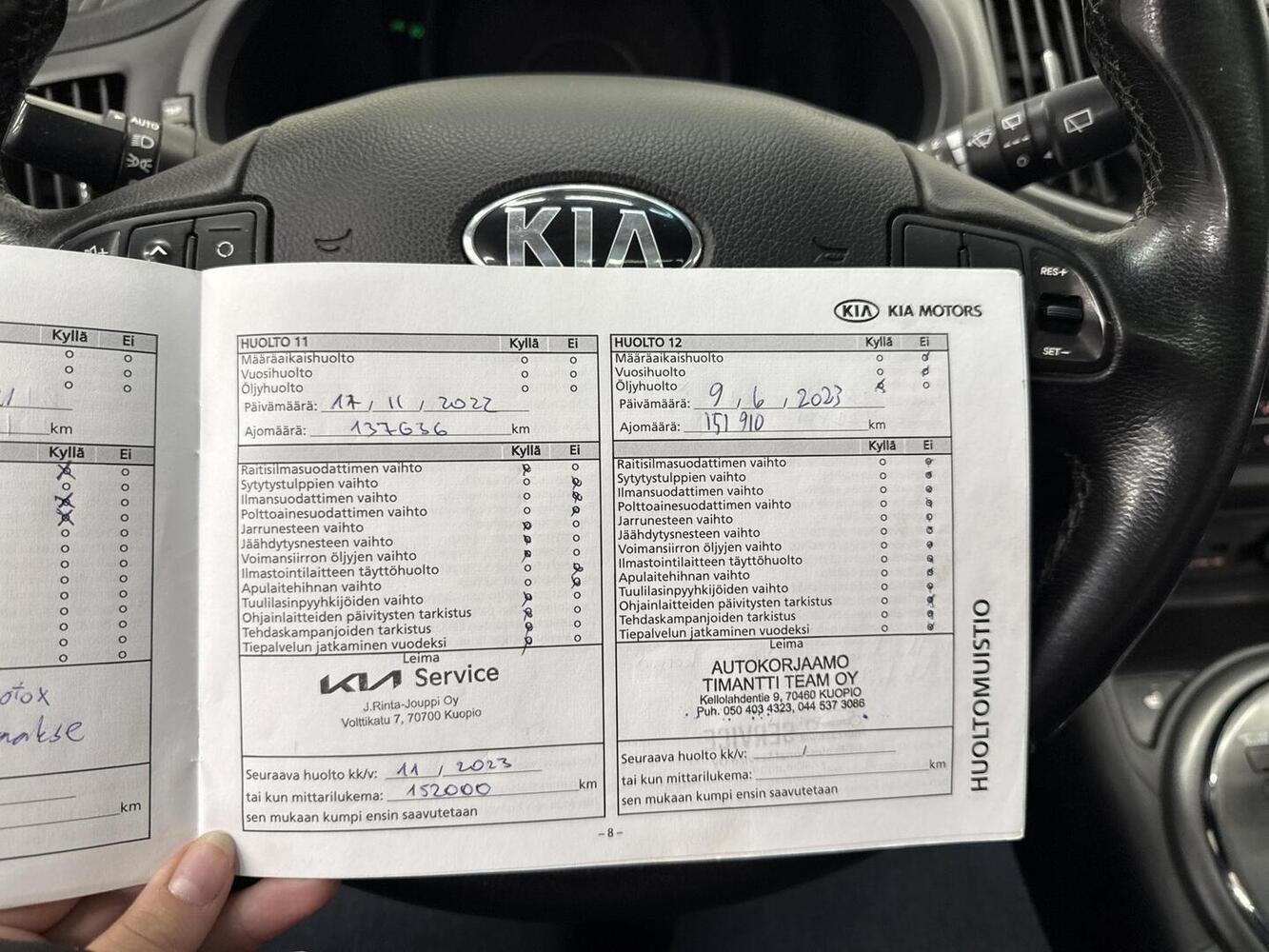 Kia Sportage vaihtoauto