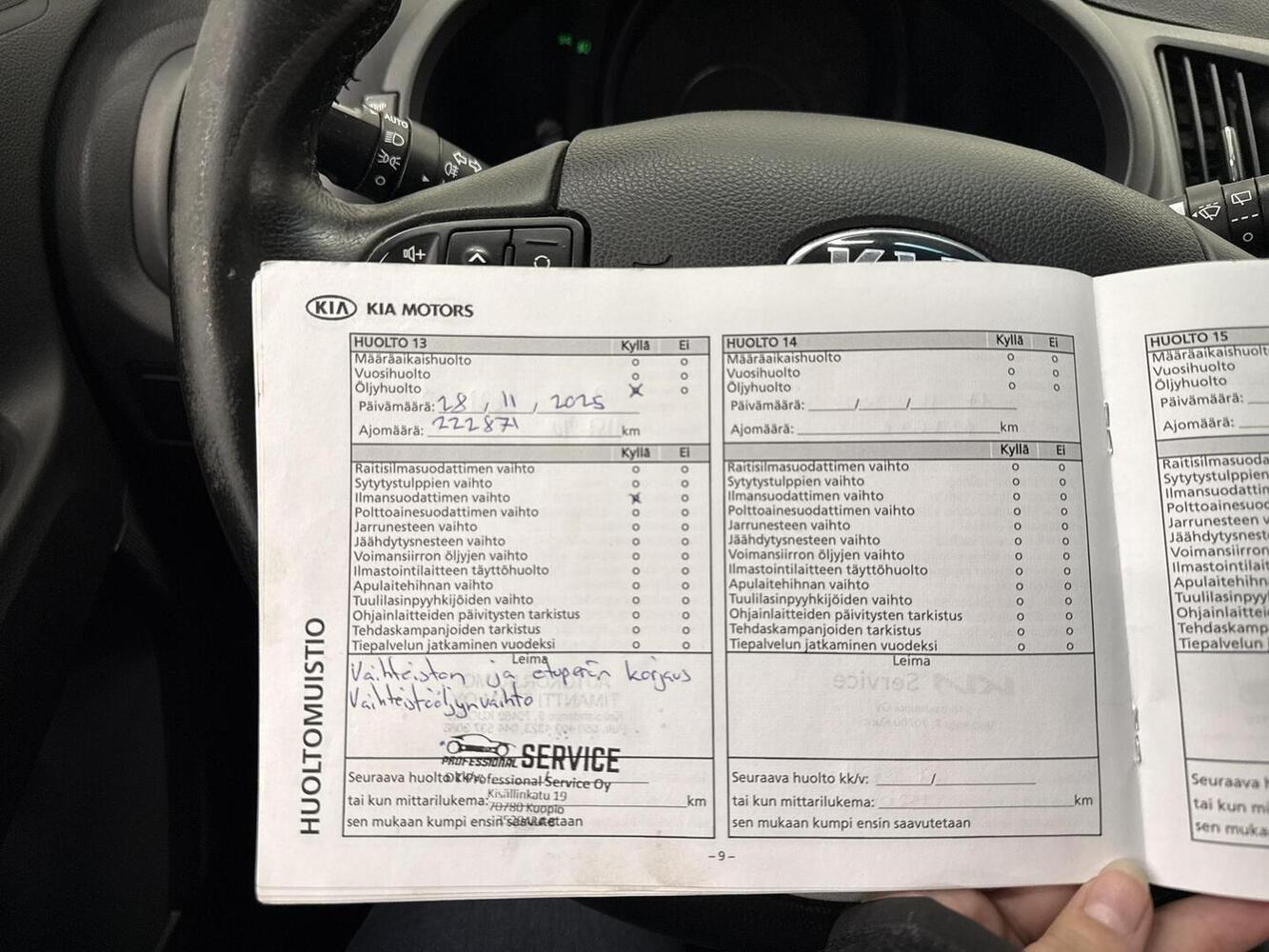 Kia Sportage vaihtoauto