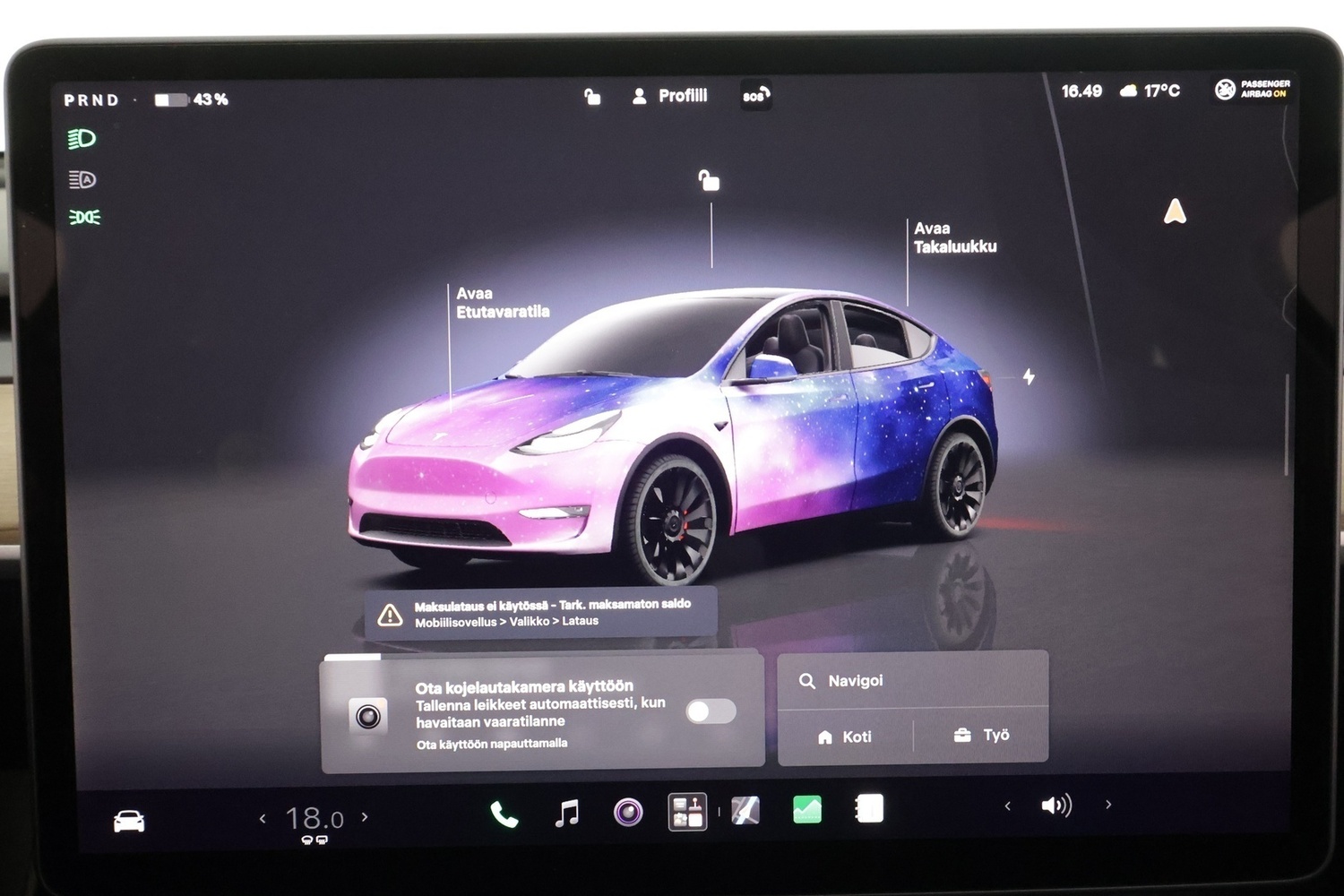 Tesla Model Y vaihtoauto