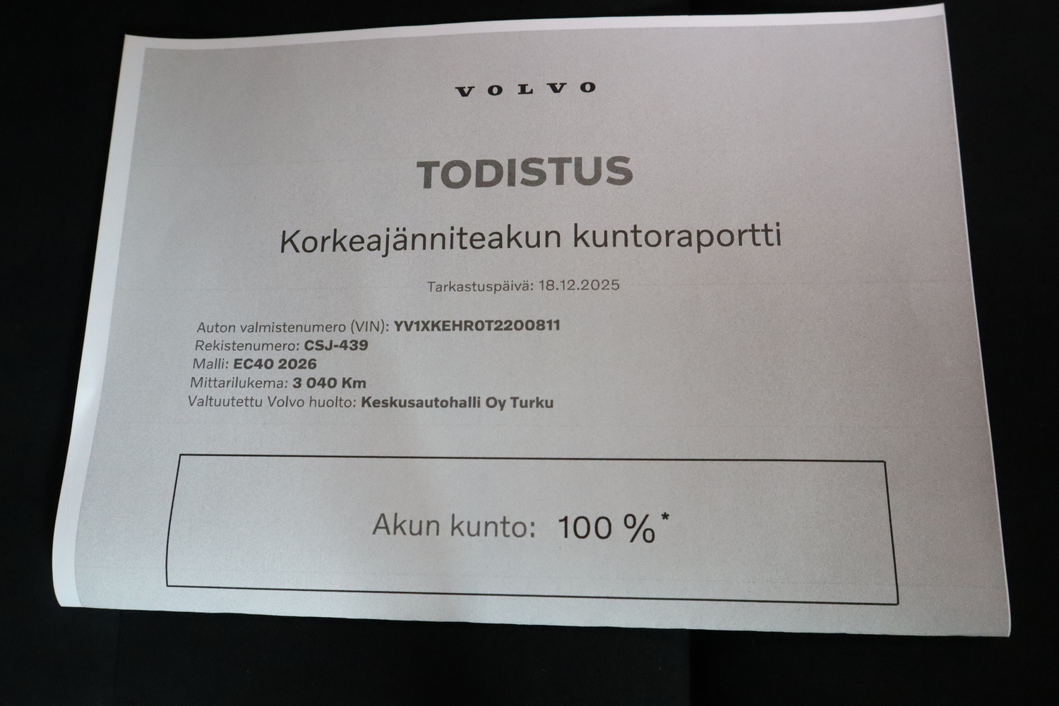 Volvo EC40 vaihtoauto