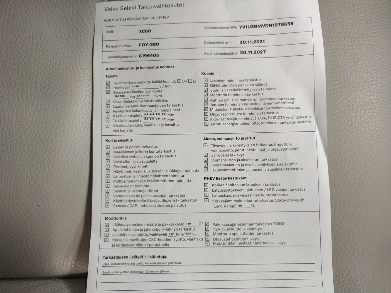 Volvo XC60 vaihtoauto