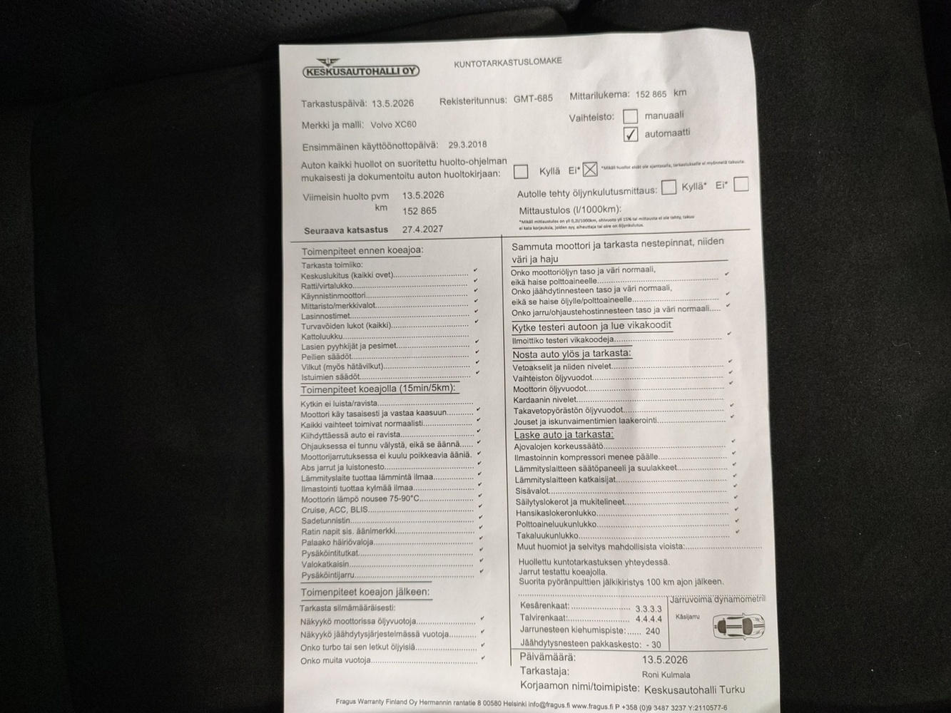 Volvo XC60 vaihtoauto