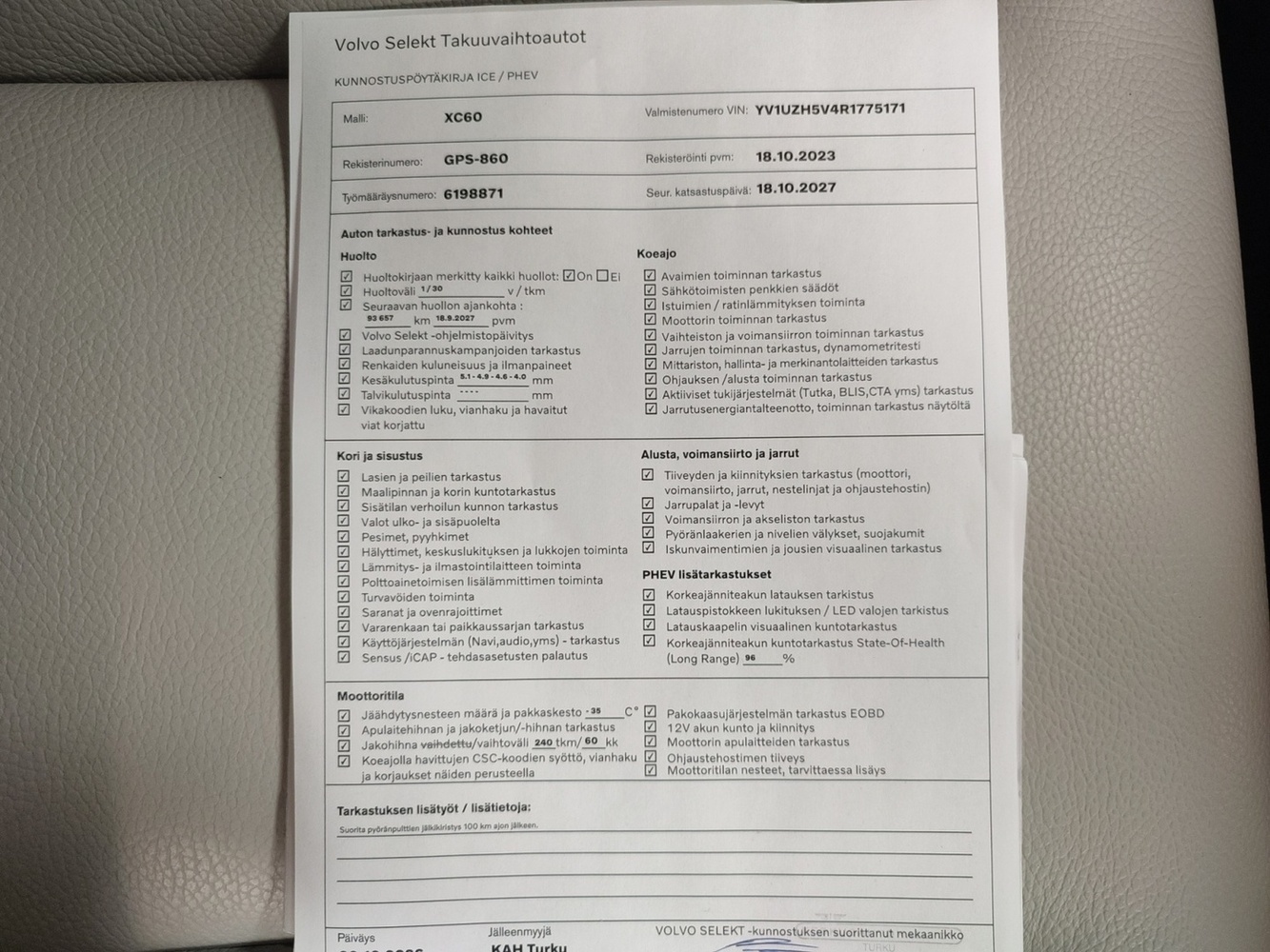 Volvo XC60 vaihtoauto