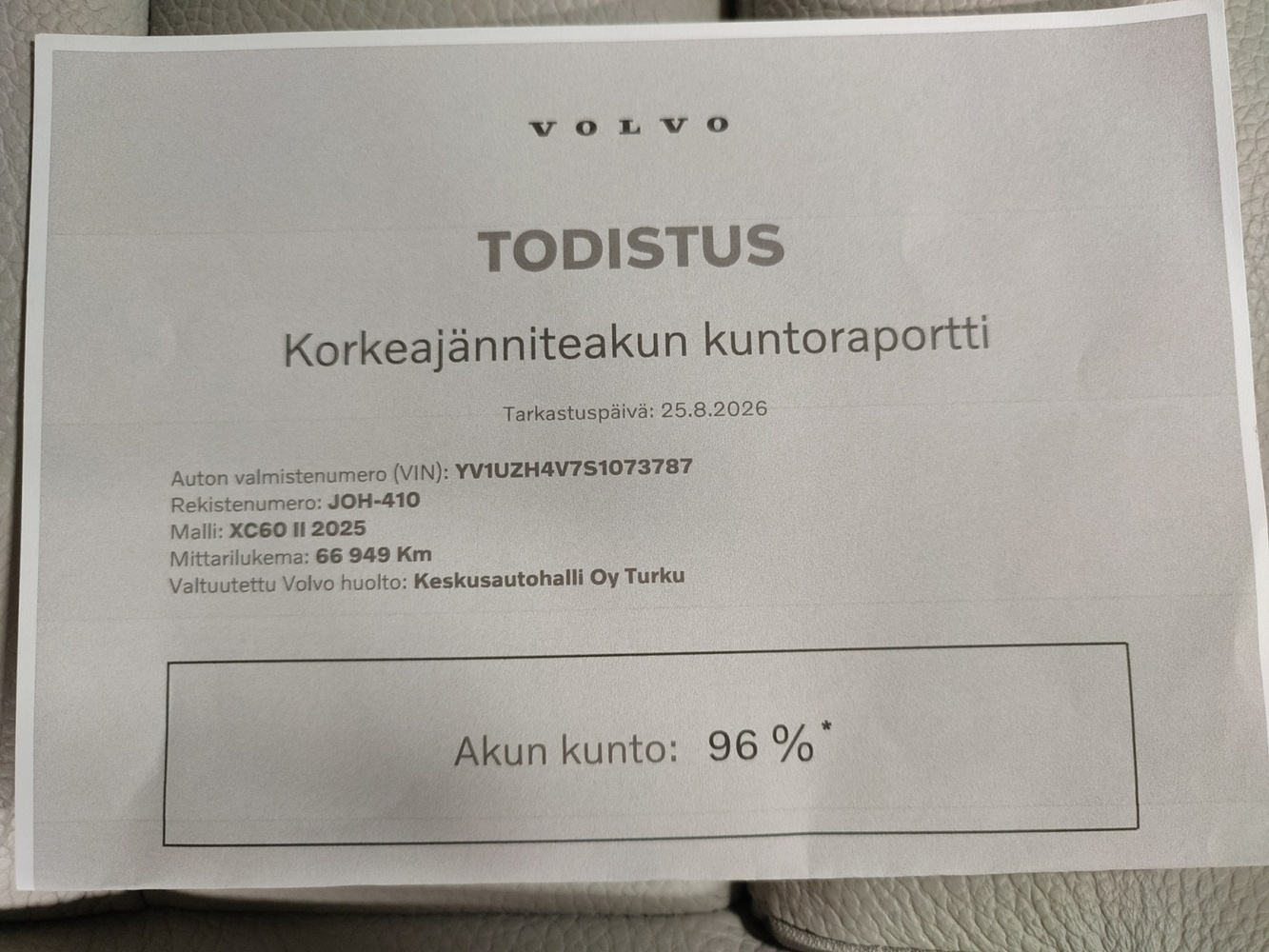 Volvo XC60 vaihtoauto