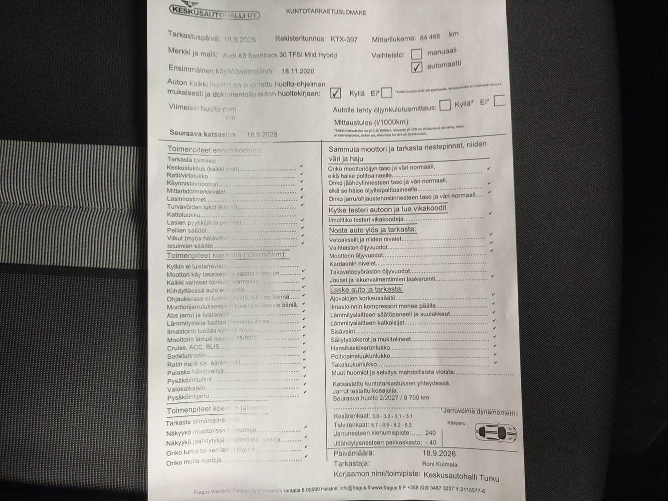 Audi A3 vaihtoauto