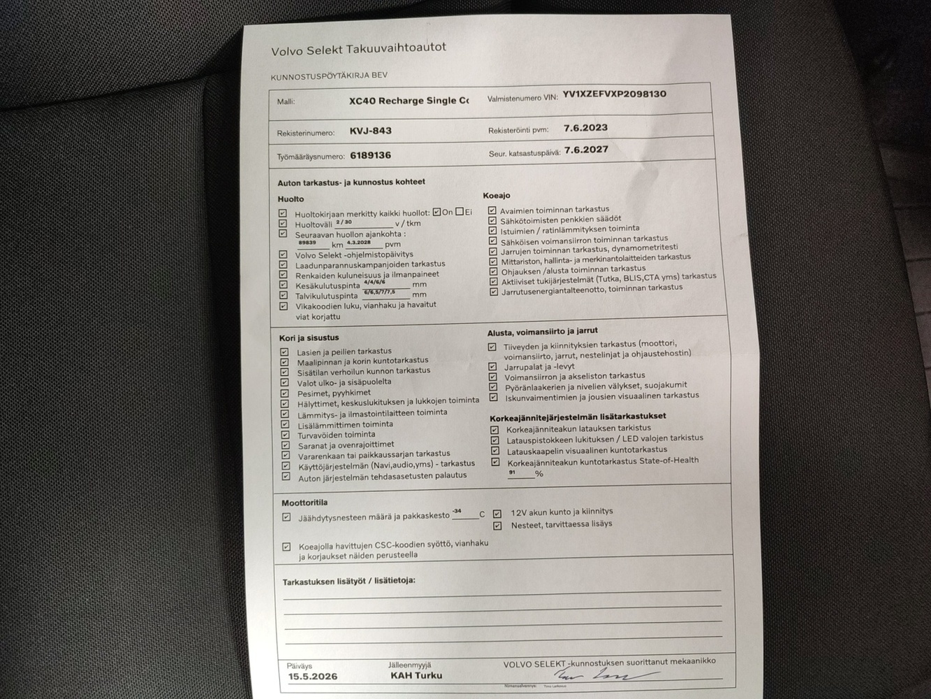 Volvo XC40 vaihtoauto