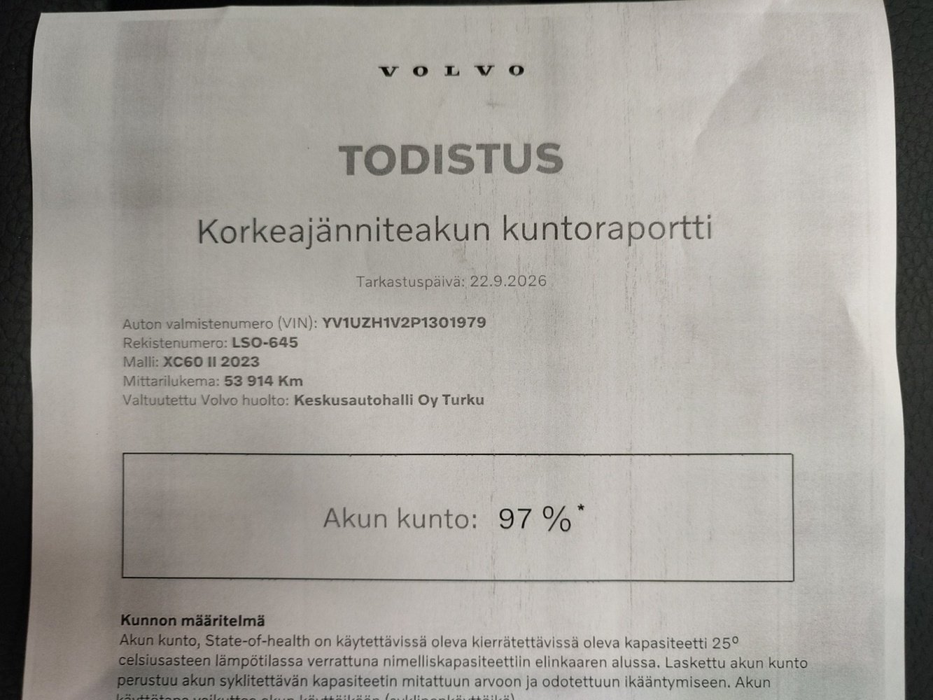 Volvo XC60 vaihtoauto